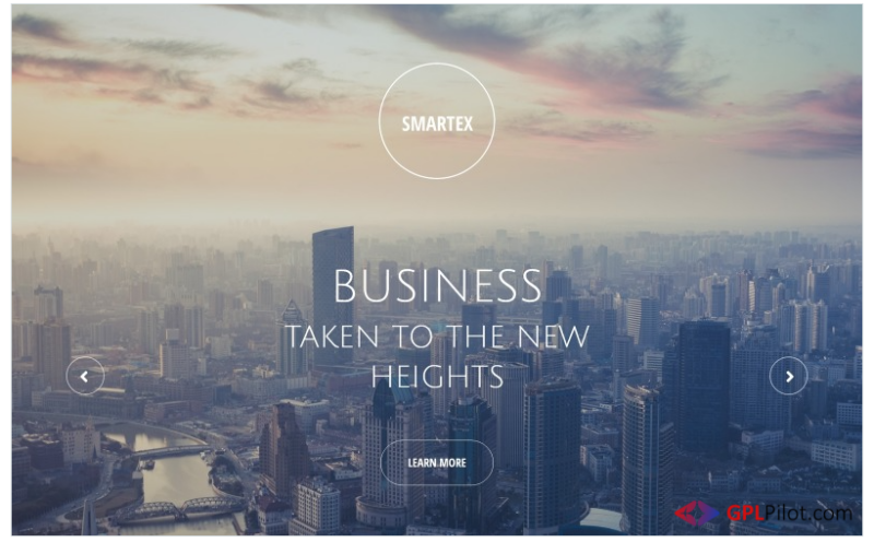 Smartex - Business Consulting Clean HTML5 Landing Page Template