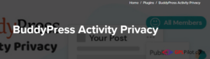 BuddyPress Activity Privacy 1.0.9