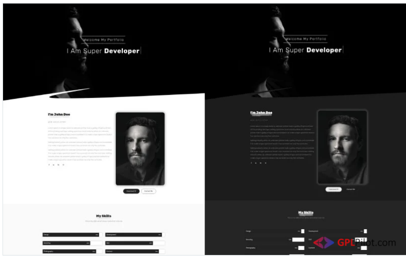 JONJUL - Portfolio MultiPurpose Landing Page Template