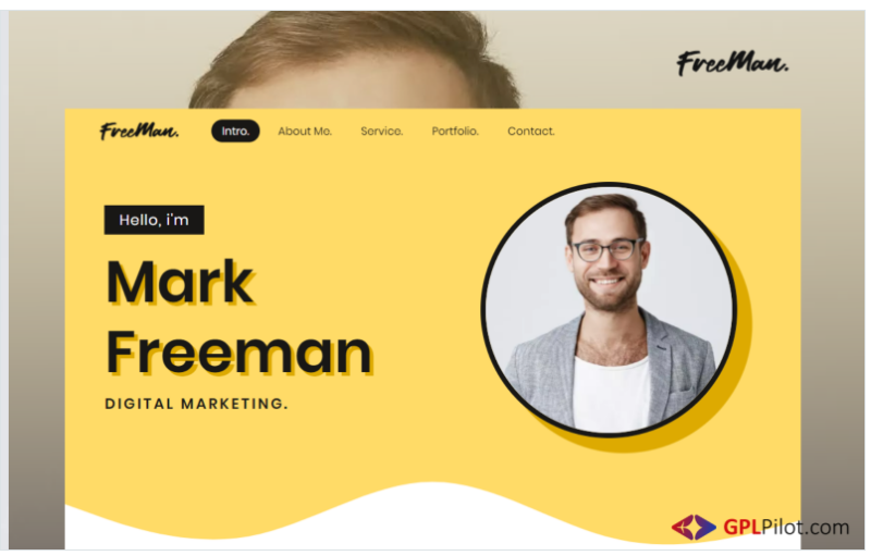 Freeman - Free Multipurpose Personal One Page Html Template