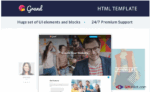 Grand - Agency Landing Page Template