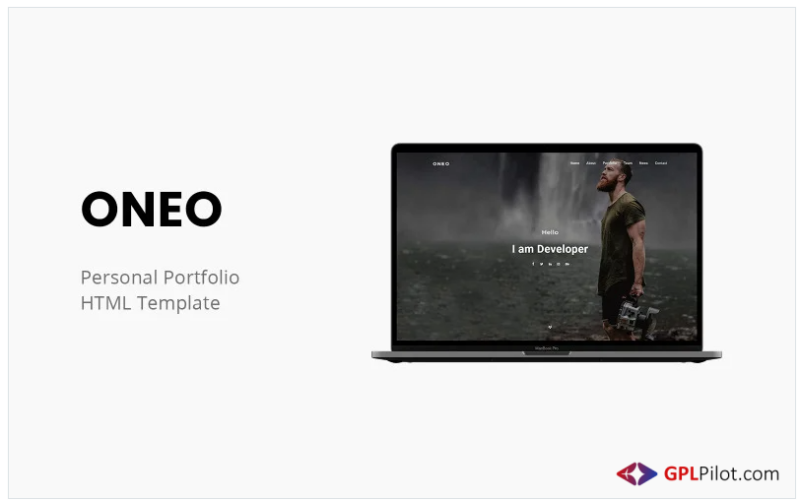 Oneo - Premium Personal Portfolio Template