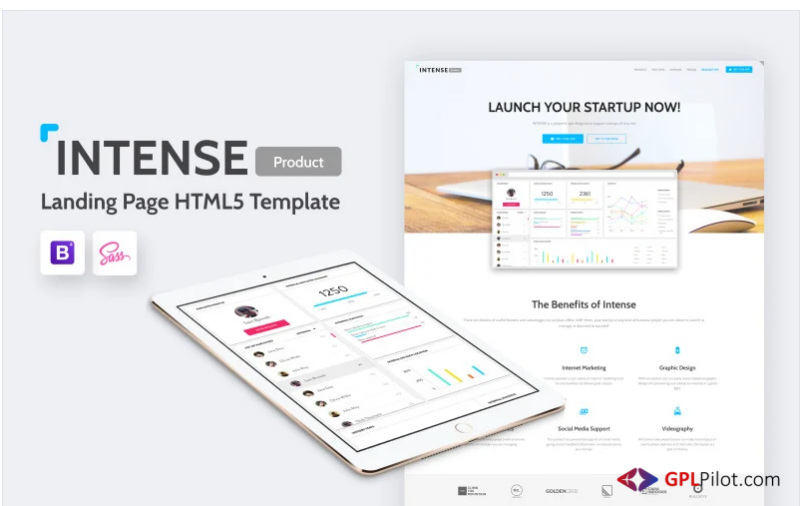 Web Developer Landing Page Template