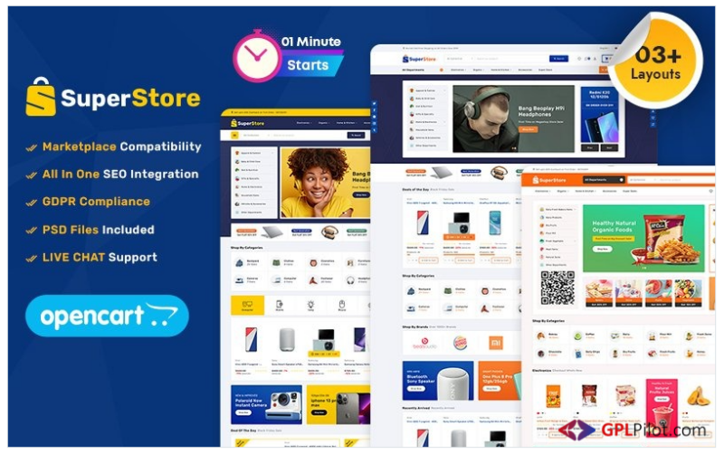 Superstore - Electronics and Computers Multipurpose OpenCart Responsive Theme