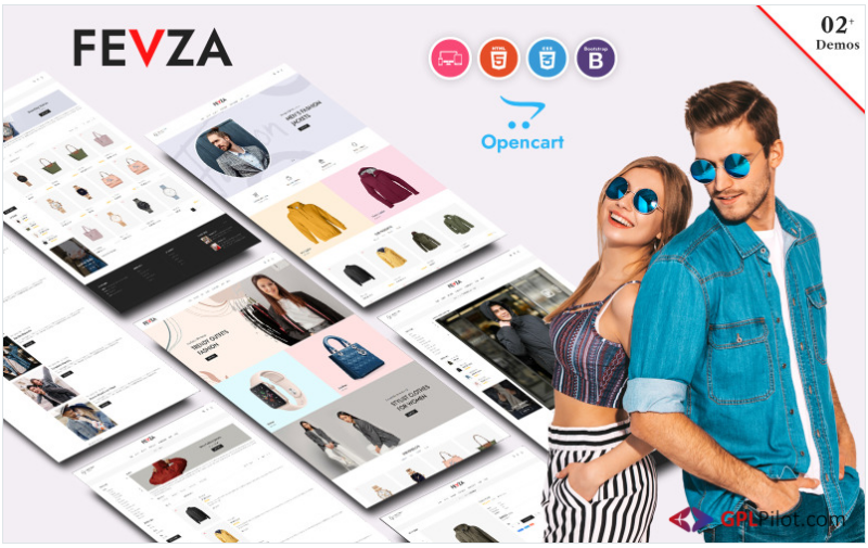 Fevza - Responsive OpenCart Template