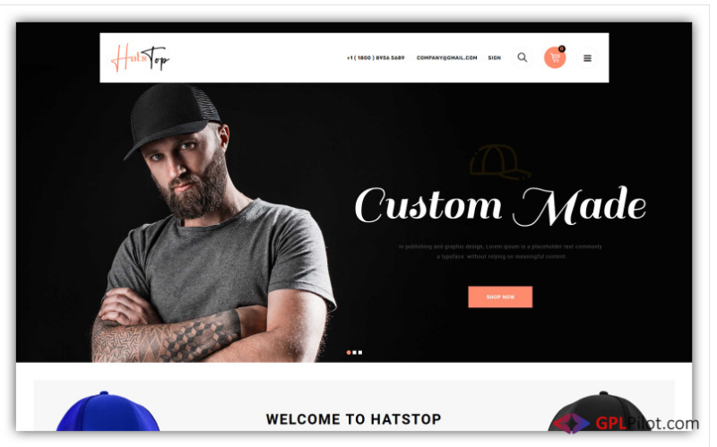 Hatstop - Cap Opencart Store