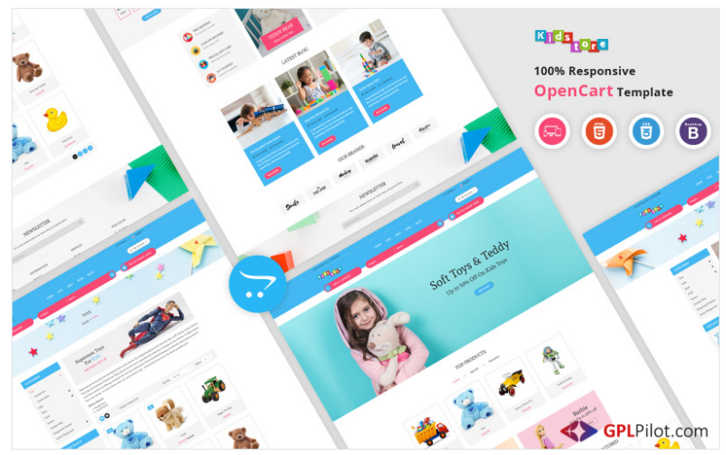 Kids - Responsive OpenCart Template