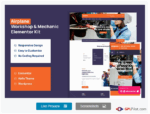 Airplane - Mechanic Workshop Elementor Template Kit
