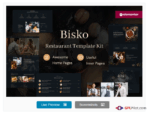 Bisko - Restaurant & Cafe Elementor Template Kit