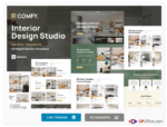 Comfy - Interior Design Studio & Architecture WordPress Elementor Template Kit