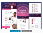 Eventiz - Event & Conference Elementor Pro Template Kit