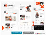 Nabel - Influencer Marketing Agency Elementor Template Kit