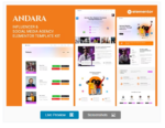 Andara - Influencer & Social Media Agency Template Elementor
