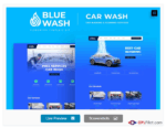 Bluewash - Car Washing & Cleaning Services Template Kit