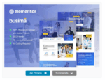 Busima - Business Consultant Elementor Template Kit