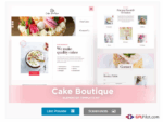Cake Boutique - Cake Elementor Template Kit