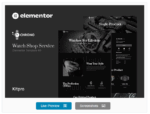 Chrono - Watch Service Elementor Template Kit