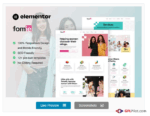 Fomie - Business Woman Elementor Template Kit