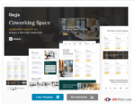 Qerja - Coworking Space WordPress Elementor Template Kit
