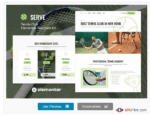 Serve - Tennis School & Sport Club Elementor Template Kit