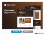 Woodcraft - Carpenter & Craftsman Elementor Template Kit 5.23