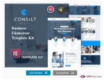 Consilt - Business & Consulting Elementor Template Kit
