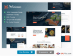 Deliciouso - Catering & Restaurant Elementor Template Kit