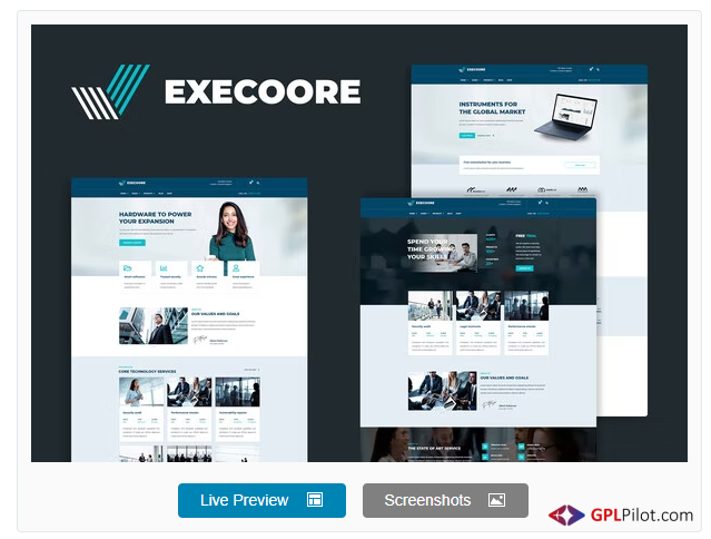 Execoore - Tech & Fintech Crypto Elementor Template Kit 1 Execoore - Tech & Fintech Crypto Elementor Template Kit