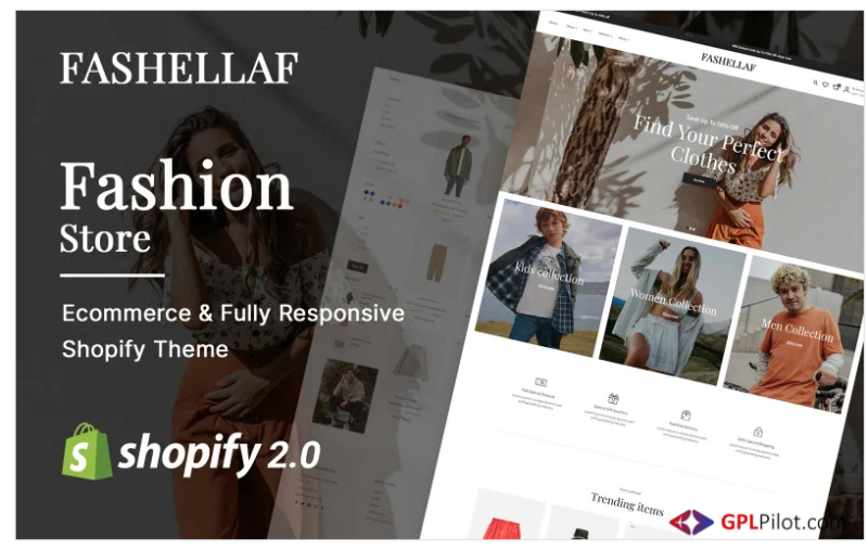 Fashellaf - Clothes Fashion, online Shopify Theme