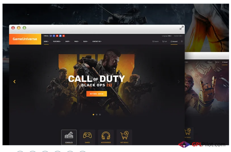 GameUniverse | Game Store Shopify Theme