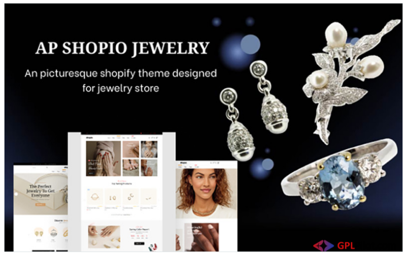 Shopio Jewelry - Luxury Jewelry Store Shoppify theme