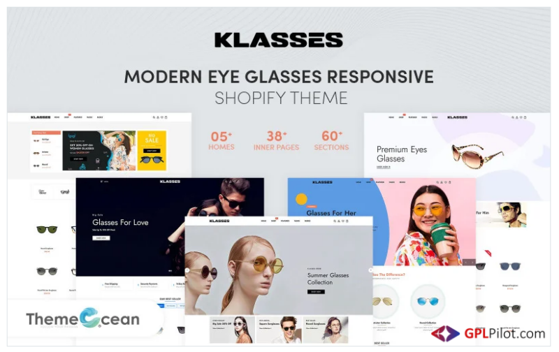 Klasses - Modern Eye Glasses Responsive Shopify Theme