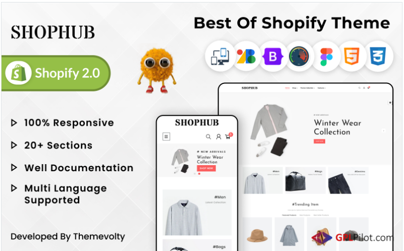 SHOPHUB Mega Fashion Super Store Premium Responsive Shopify 2.0 Theme