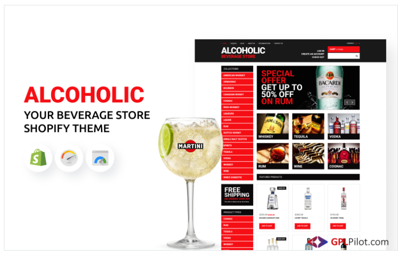 Your Beverage Store Shopify Theme