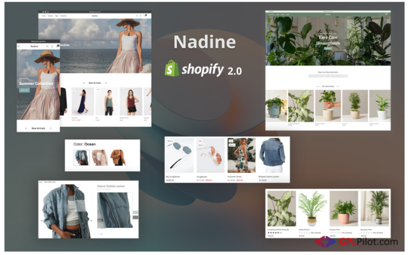 Nadine - Minimalist Clean Shopify Theme