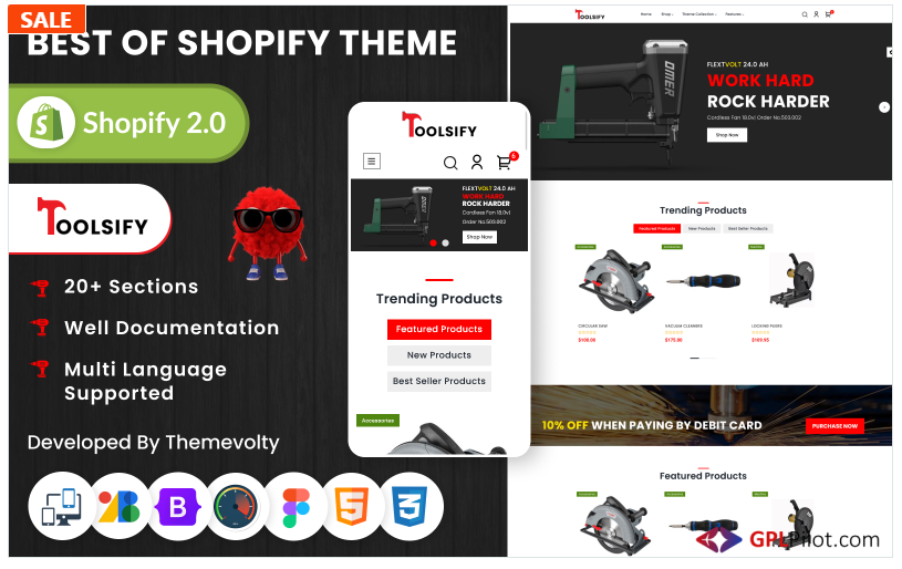 Toolsify Megastore –Tools and Machine Shopify 2.0 Responsive Template 1 Toolsify Megastore –Tools and Machine Shopify 2.0 Responsive Template
