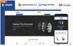 Turboster Auto Parts Store Shopify Theme