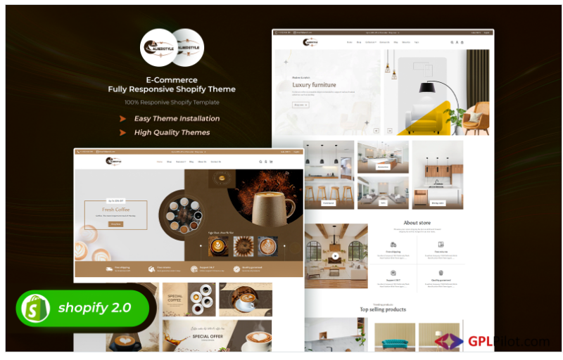 Alliedstyle - Furniture and Coffee Store Shopify 2.0 Responsive Theme