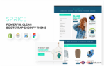 Sprice - Powerful Clean Bootstrap Shopify Theme