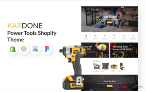 Power Tools Shopify Theme, Construction