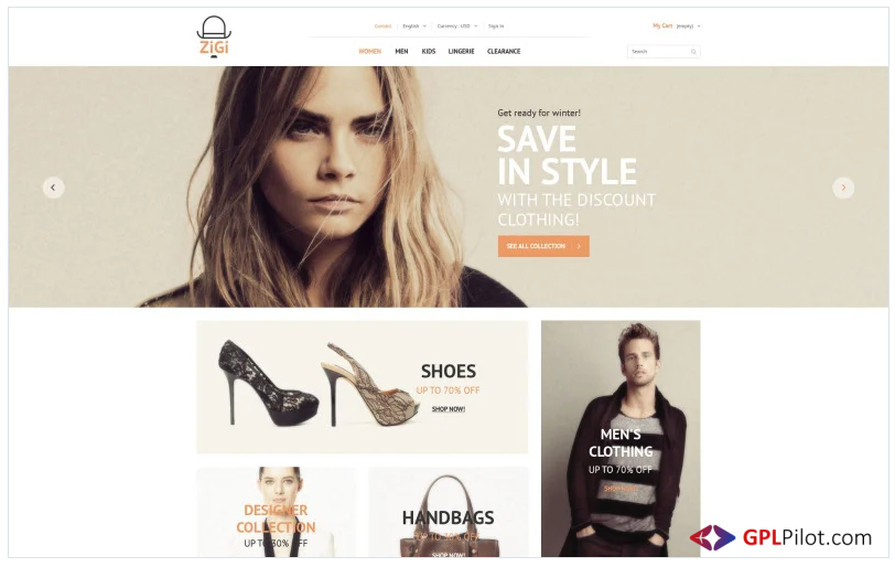 Clothing Diversity PrestaShop Theme 1 Clothing Diversity PrestaShop Theme