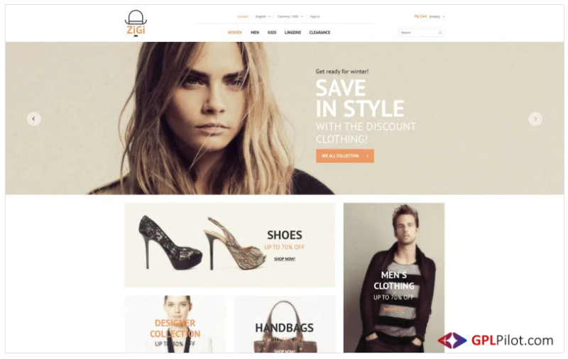 Clothing Diversity PrestaShop Theme