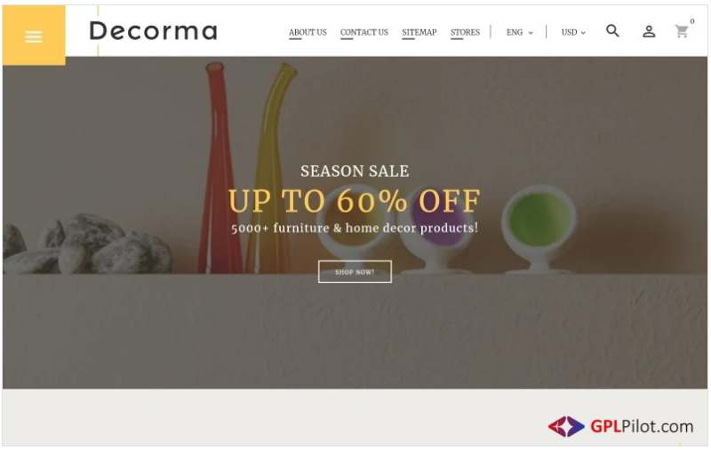 Decorma - Furniture Responsive PrestaShop Theme