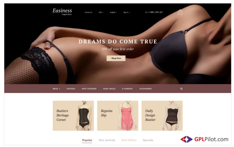 Easiness PrestaShop Theme