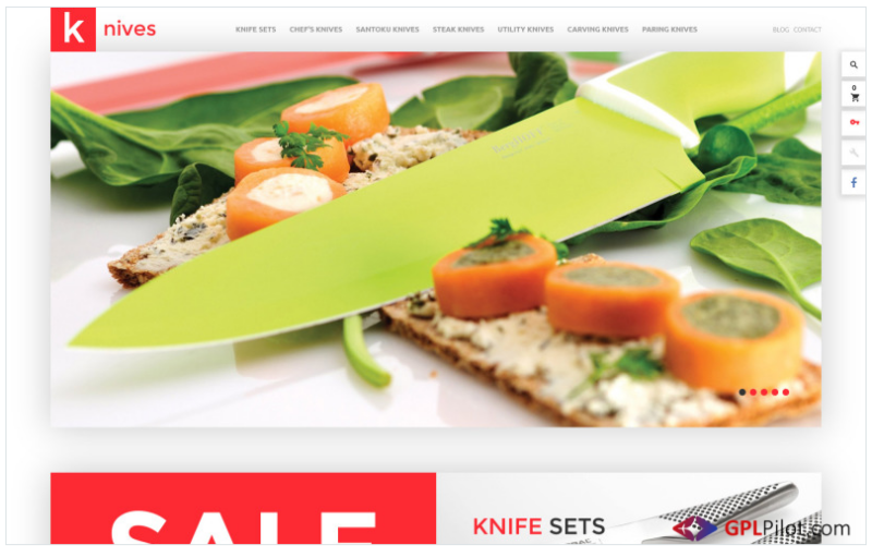 Knives PrestaShop Theme