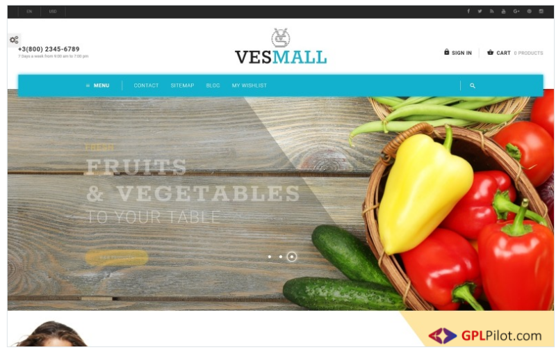 Vesmall - Wholesale store PrestaShop Theme