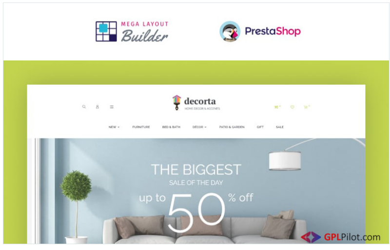 Decorta - Furniture Store PrestaShop Theme