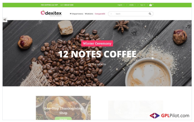 Dexitex - Grocery Market PrestaShop Theme