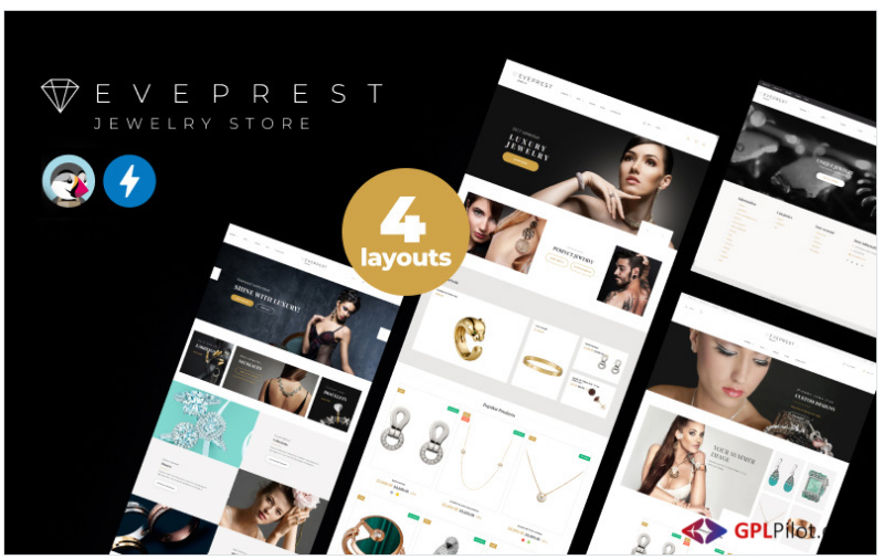 Eveprest Jewelry 1.7 - Jewelry Store PrestaShop Theme