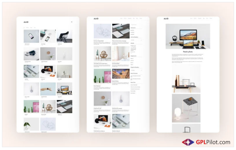 Alio - Minimal Portfolio WordPress Theme